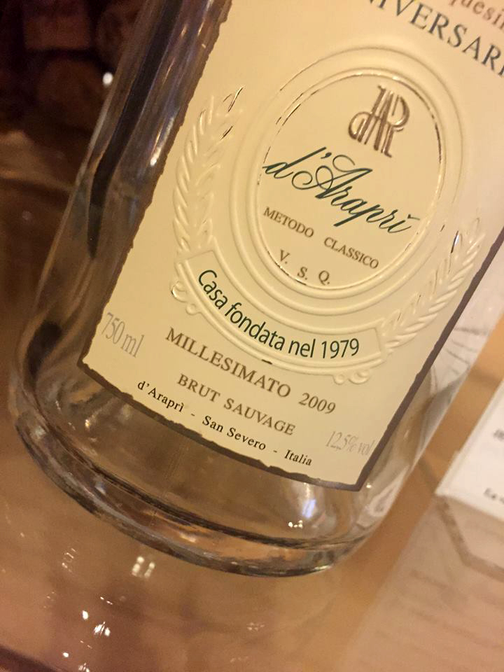 Millesimato 2009 - D'Araprì