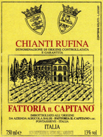 Chianti Rufina - Fattoria il Capitano