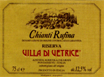 Chianti Rufina Villa di Vetrice Riserva 2006 - Fattoria di Galica e Vetrice