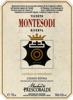 Chianti Rufina Vigneto Montesodi Riserva 2006 - Marchesi de' Frescobaldi