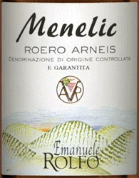 Roero Arneis Menelic