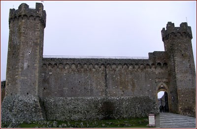 Il castello di Montalcino