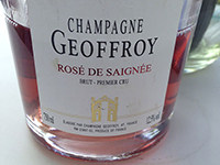 Champagne Brut Premier Cru Rosé de Saignée 2011 Geoffroy