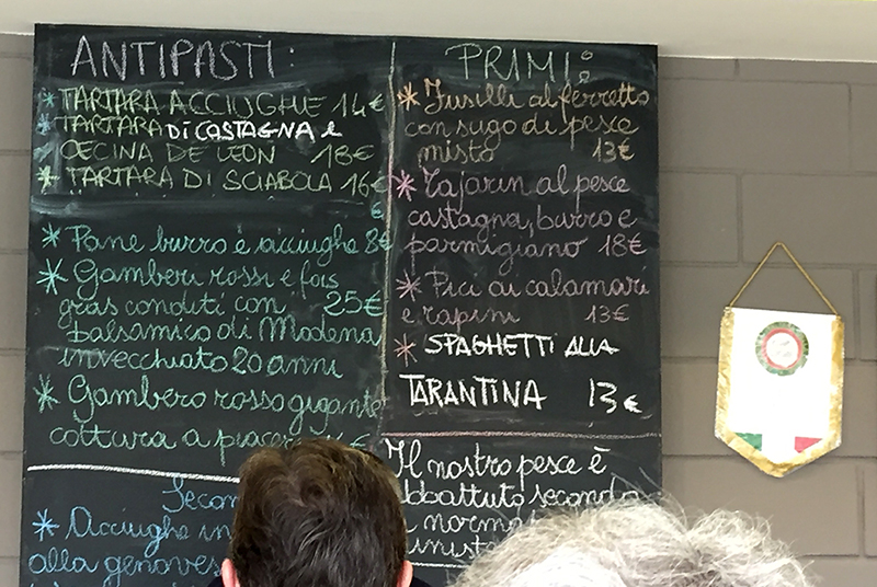 Il menu