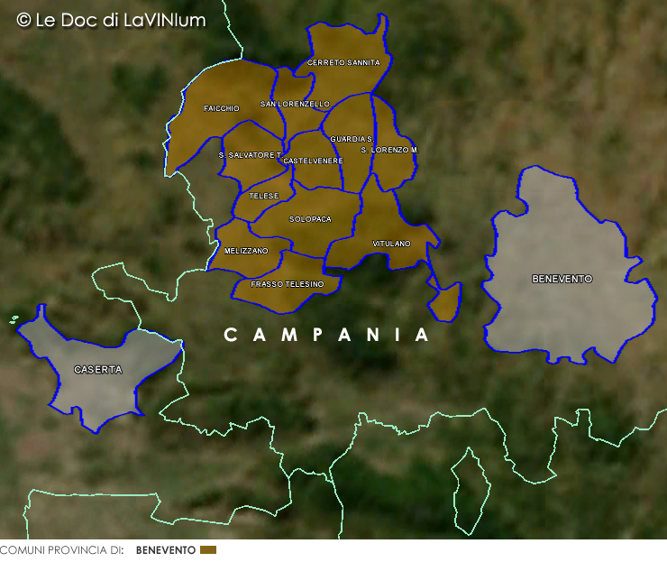 Le Doc della Campania: Sottozona Solopaca