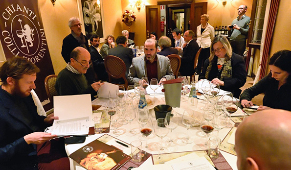 degustazione vini dei Colli Fiorentini