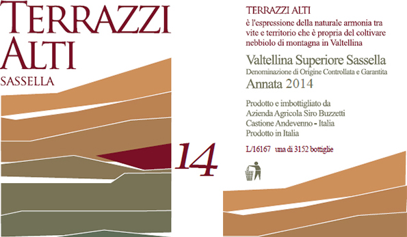 Valtellina Superiore Sassella 2014 Terrazzi Alti