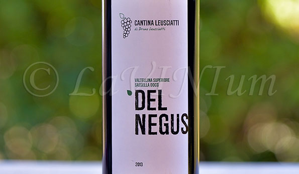 Valtellina Superiore Sassella "Del Negus" 2013 Bruno Leusciatti