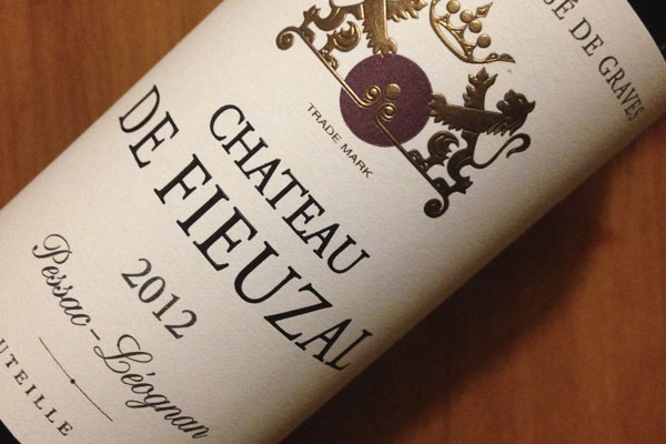 Pessac-Léognan 2012 Château de Fieuzal