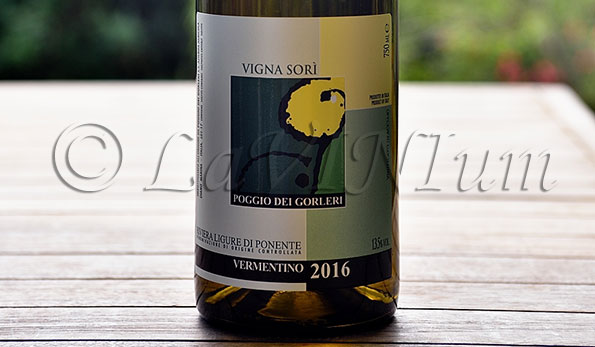 Riviera Ligure di Ponente Vermentino Vigna Sorì 2016 Poggio dei Gorleri