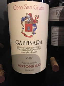 Gattinara Osso San Grato 2005 Antoniolo