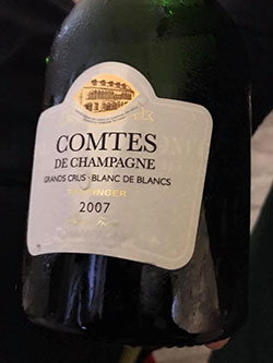 Champagne Comtes de Champagne Grands Crus 2009 Taittinger