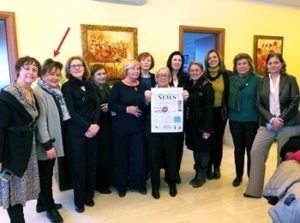 Antonella Cantarutti con le Donne del Vino