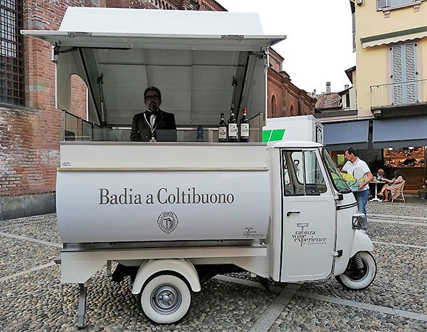 L'ape car di Badia a Coltibuono