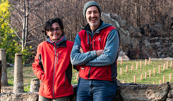 Rudy Rovano e Alessandra Perona