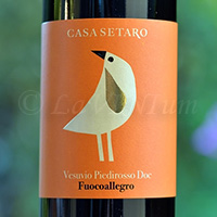 Vesuvio Rosso Piedirosso Fuocoallegro 2018 Casa Setaro