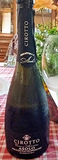 Asolo Prosecco Superiore Brut Millesimato 2019 di Cantina Cirotto