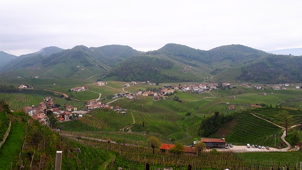 Col Vetoraz, panorama