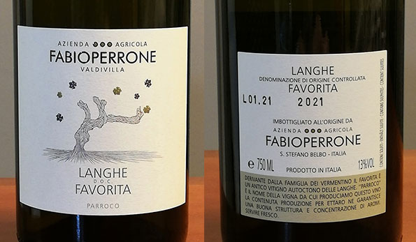 Langhe Favorita Parroco 2021 Perrone