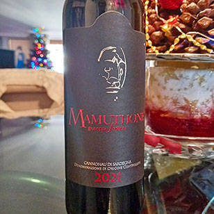 Cannonau di Sardegna Mamuthone 2021 Giuseppe Sedilesu