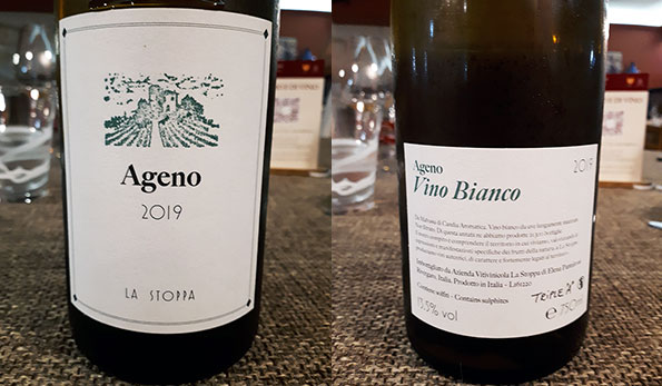 Ageno Bianco 2019 La Stoppa